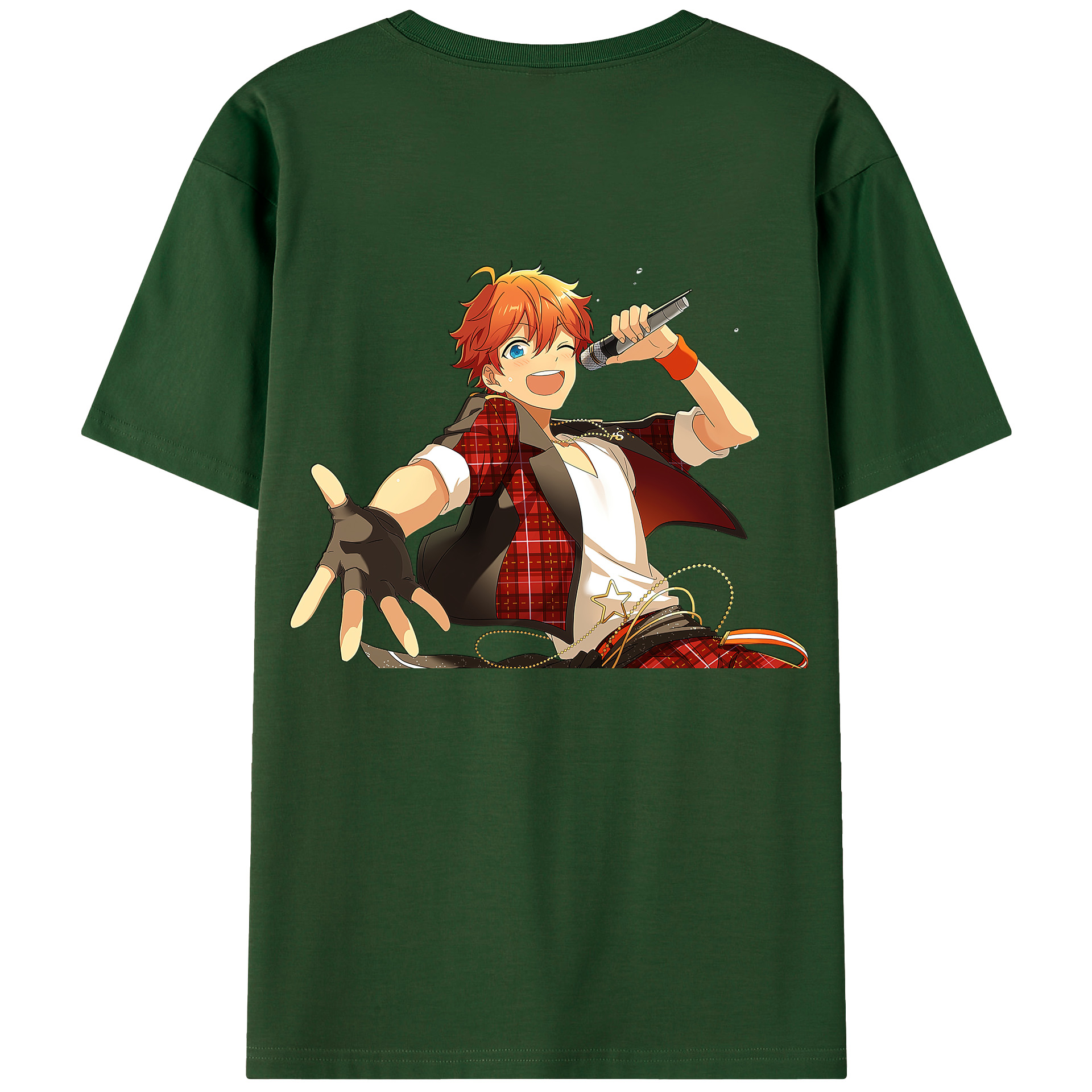 （画像用） あんさんぶるスターズ! Ensemble Stars 綿100％半袖Tシャツ（背面プリント）
